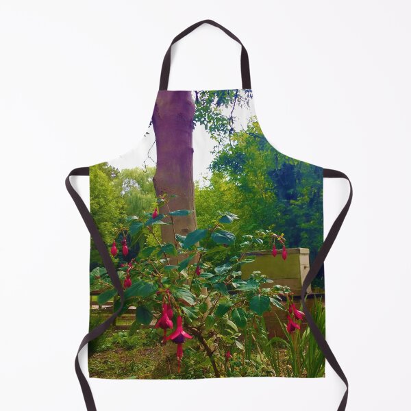 Item preview, #185 |☼| Hardy / Hummingbird Fuchsia Flowers - Landscape Shot (Elsham Hall, Gardens & Country Park) designed and sold by Naean H.F. (Nez Man).