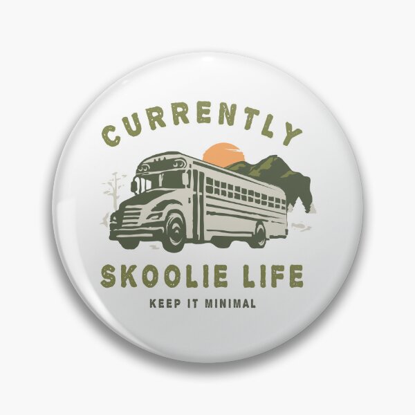 Item preview, Currently Skoolie Life ( Summer Fun Bus Adventure ) designed and sold by WULFLAND ARTS.