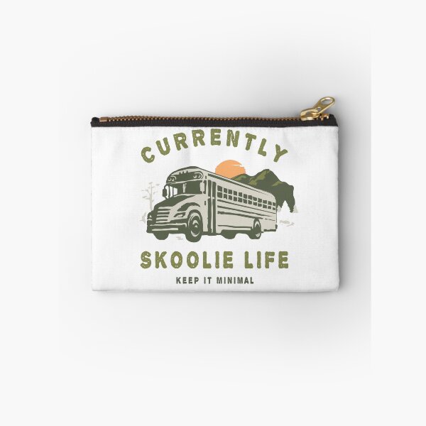 Item preview, Currently Skoolie Life ( Summer Fun Bus Adventure ) designed and sold by WULFLAND ARTS.