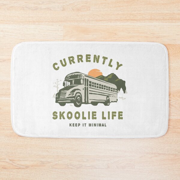 Item preview, Currently Skoolie Life ( Summer Fun Bus Adventure ) designed and sold by WULFLAND ARTS.