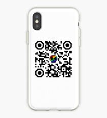 I hate QR codes iPhone Case