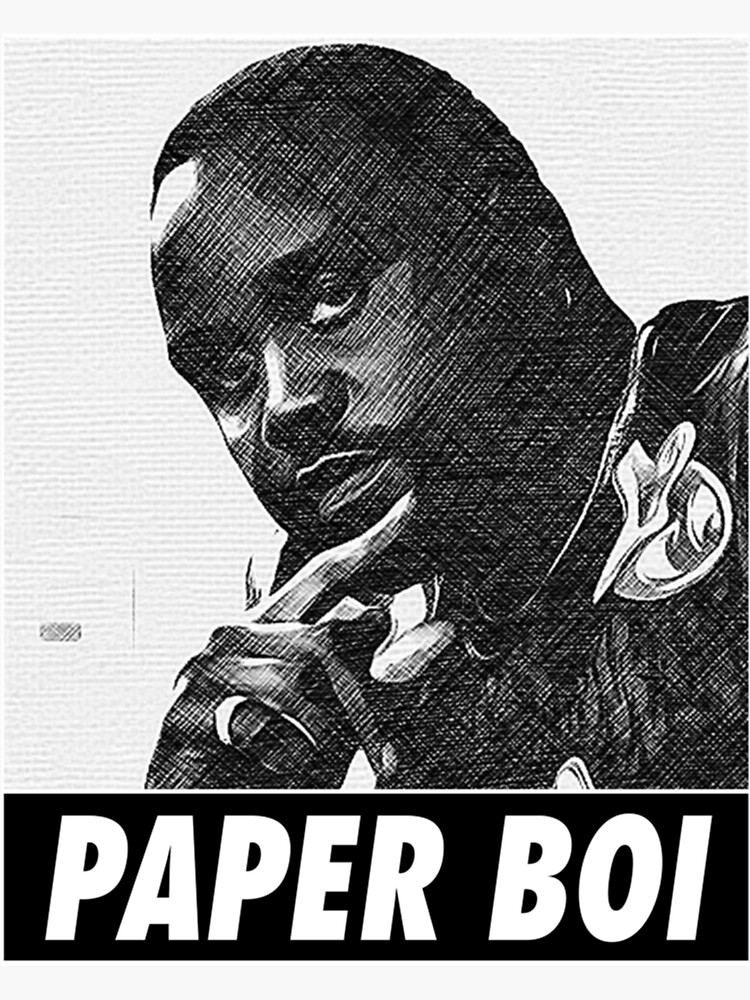 "paper boi atlanta v3 " Sticker for Sale by TakashiMurakama | Redbubble