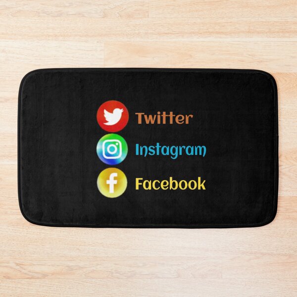 Item preview, Colorful Social Media Essential T-Shirt designed and sold by brittaapriliy.