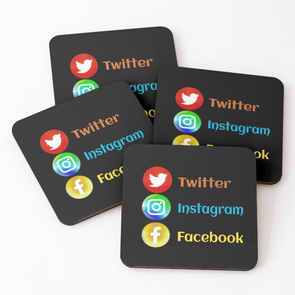 Item preview, Colorful Social Media Essential T-Shirt designed and sold by brittaapriliy.