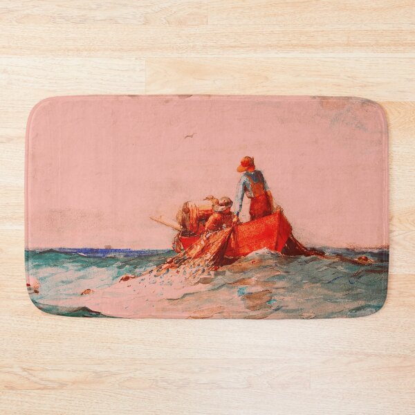 Item preview, The Old Fisherman | Hauling in the Nets | Winslow Homer designed and sold by funnyhalloween.