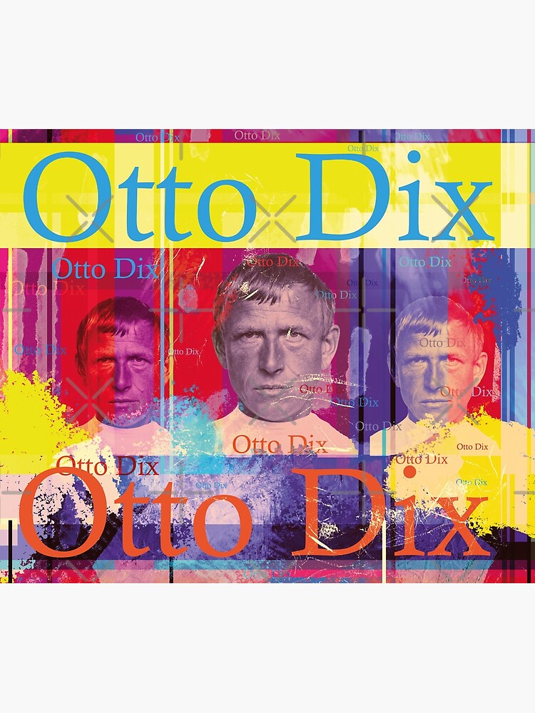 Beautiful Otto Dix Portrait Famous German Painter Expressionism   Flat,750x,075,f Pad,750x1000,f8f8f8 