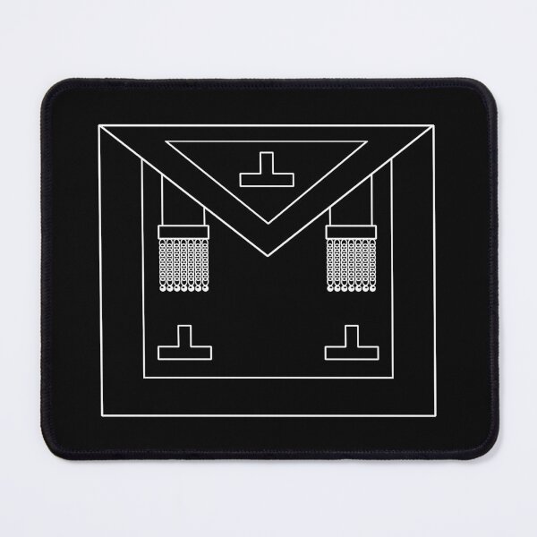 Item preview, Worshipful Master Apron Masonic Logo designed and sold by A Little Shop of Light.