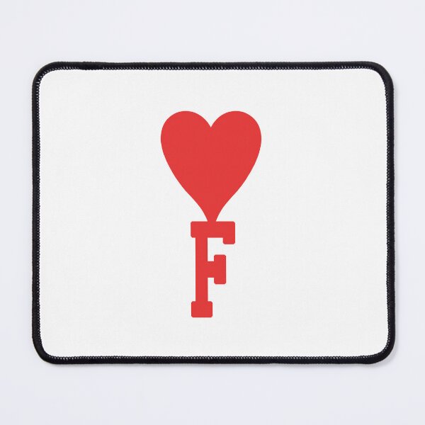 Item preview, personalize F Name Love Heart Print, Hoodie Love, Birthday gift, Branded Love heart, Alphabet Brand Love designed and sold by re-make-.