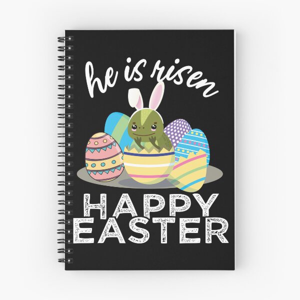 Item preview, Cute Iguana Lizard Bunny Ears Easter Egg Hunt Risen Bible designed and sold by alltheprints.