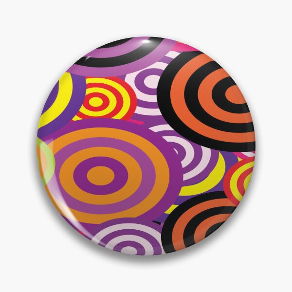 Aperçu de l'œuvre Motif de bobine de couleur rétro des années 60 créée et vendue par Tianjay-Threads.
