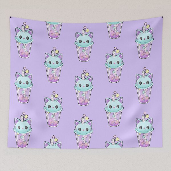 Item preview, Kawaii Cat Bubble summer drink designed and sold by Yoko Meoko.