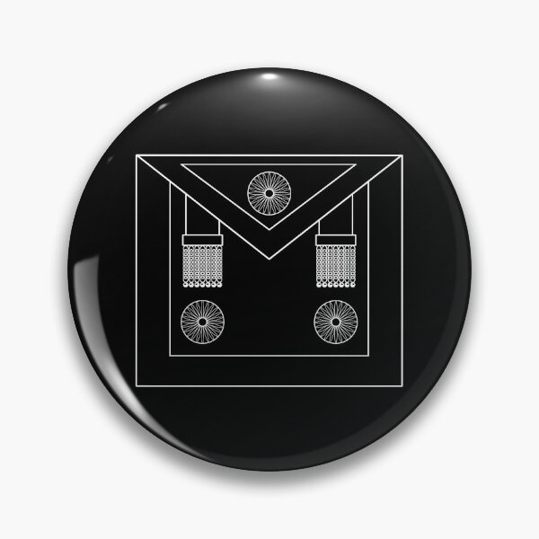 Item preview, Master Mason Apron Masonic Logo designed and sold by A Little Shop of Light.