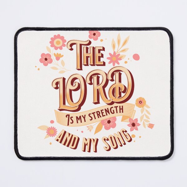Item preview, The LORD is my strength and my Song designed and sold by YeshuaCreations.