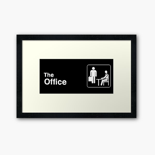"The Office" Framed Art Print for Sale by austinb21 Redbubble
