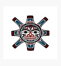 Tribal Sun Photographic Print