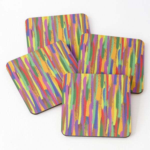 Item preview, Colorful Brush Pattern designed and sold by DiHK.