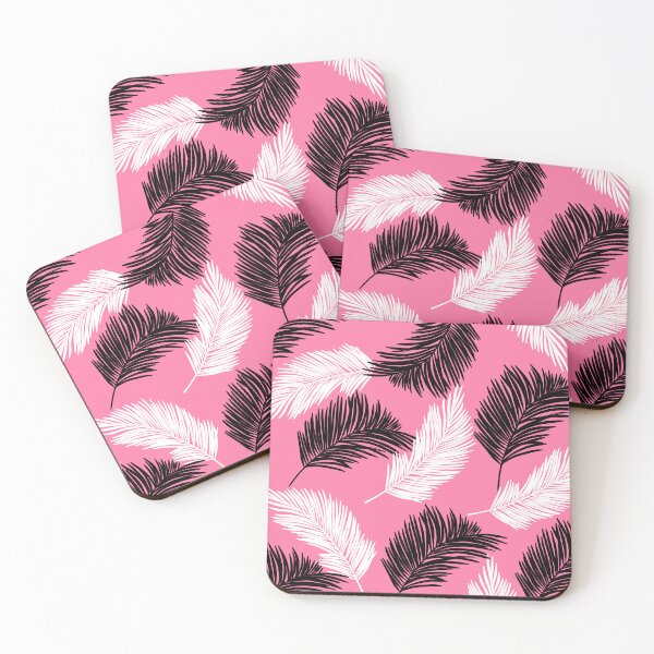 Item preview, Tropical Wild Leaves Pattern Palm on Pink designed and sold by GraphicsClub.