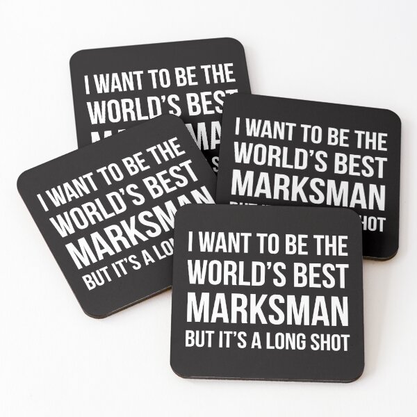 Item preview, World's Best Marksman designed and sold by Slogans4u.