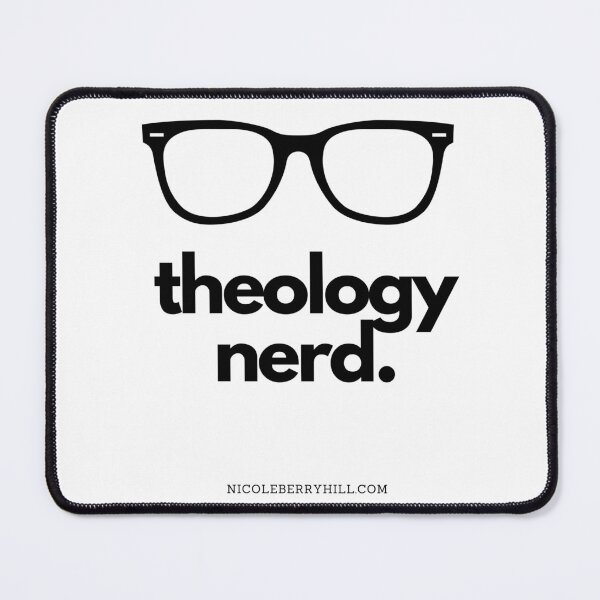 Item preview, Theology Nerd religious humor  designed and sold by renewedmind.