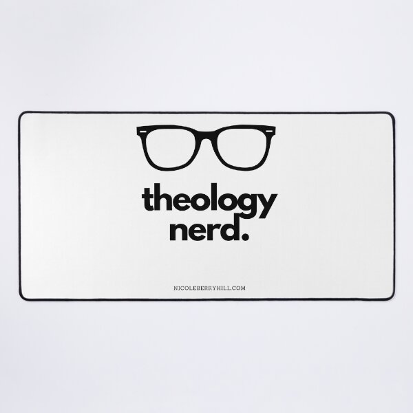 Item preview, Theology Nerd religious humor  designed and sold by renewedmind.
