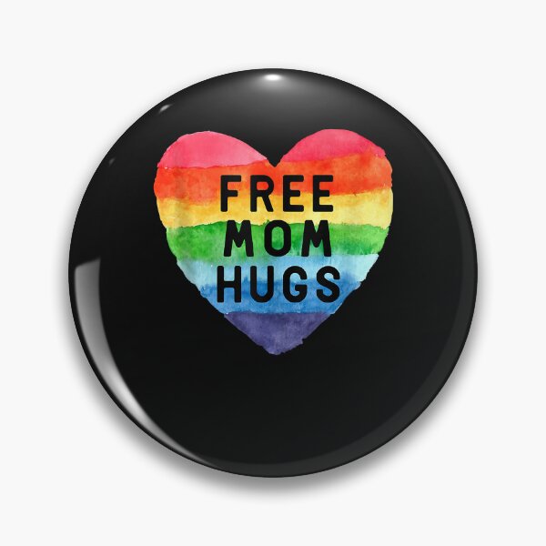 Item preview, Free Mom Hugs LGBT Flag Gay Lesbian Pride Parades Rainbow designed and sold by David231231.