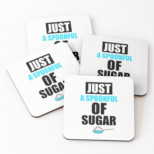 Item preview, Just A Spoon Full of Sugar Quote  designed and sold by VimuDS.