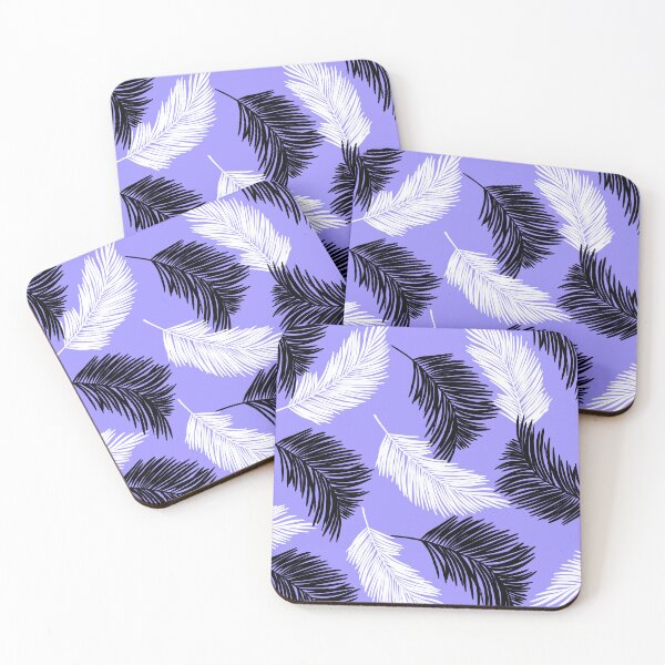 Item preview, Tropical Wild Leaves Pattern Palm on Purple designed and sold by GraphicsClub.