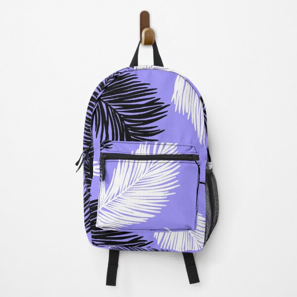 Item preview, Tropical Wild Leaves Pattern Palm on Purple designed and sold by GraphicsClub.