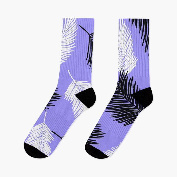 Item preview, Tropical Wild Leaves Pattern Palm on Purple designed and sold by GraphicsClub.