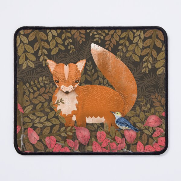 Item preview, The Fox and the Woodpecker designed and sold by Ornate Flair.