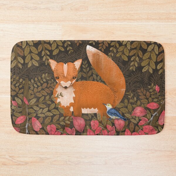 Item preview, The Fox and the Woodpecker designed and sold by Ornate Flair.