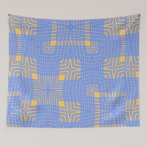 Item preview, Light blue and light orange crossroads designed and sold by aapshop.