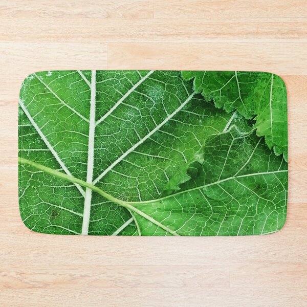 Item preview, Save nature, dew grass, nature lovers, green leaves, leaf pattern designed and sold by Collagedream.