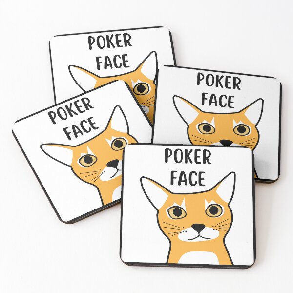 Item preview, Poker Face Cat - Funny And Sarcastic designed and sold by Hic21.