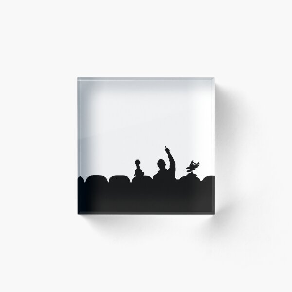 MST3K Silhouette Acrylic Block