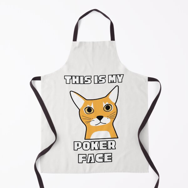 Item preview, Poker Face Cat - Funny And Sarcastic designed and sold by Hic21.