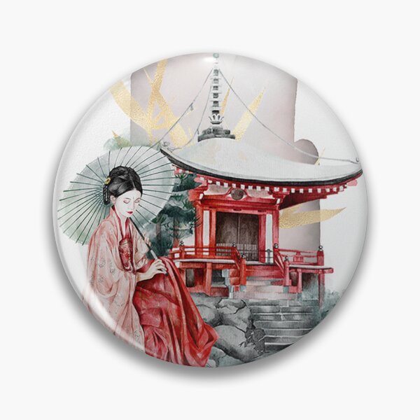 Item preview, Geisha Girl Japanese Artwork designed and sold by Blok45.