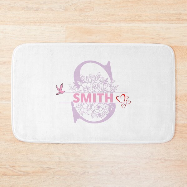 Artikelvorschau, Das Smith Family Monogram Sign T-Shirt zeigt stolze Familienmerkmale in Pink und Violett entworfen und verkauft von Faelee.