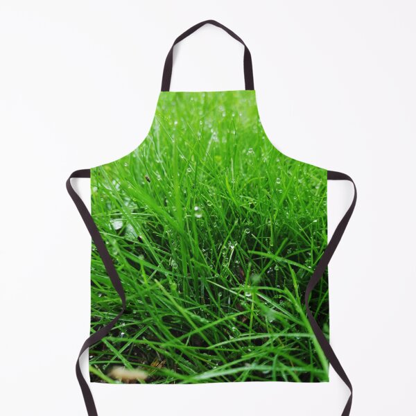 Item preview, Save nature, dew grass, nature lovers, green leaves, pattern designed and sold by Collagedream.