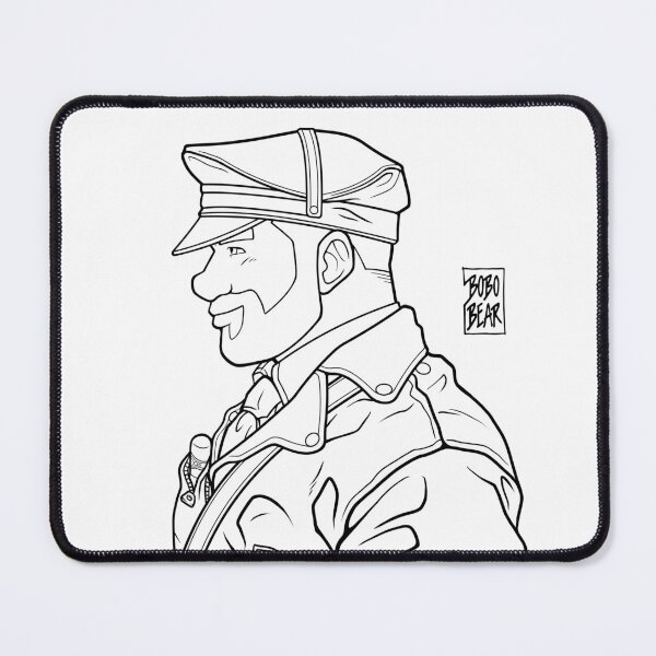 Item preview, ADAM LIKES BLUF - BLACK LINEART designed and sold by bobobear.