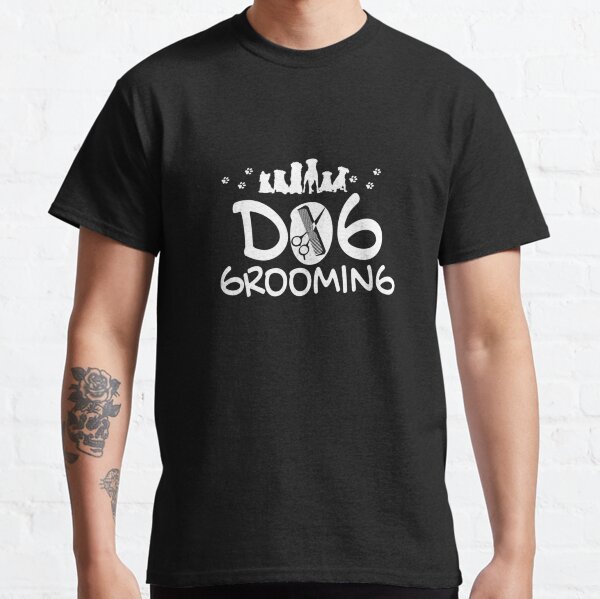 Dog grooming shirts best sale