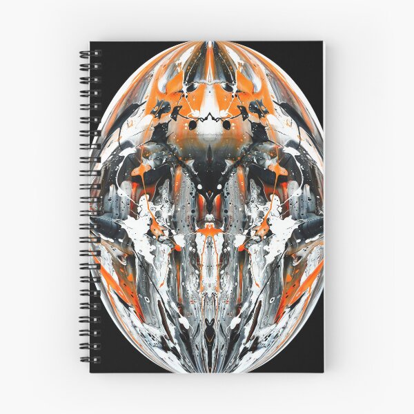 Item preview, Orange and Black Mirror Digital Art designed and sold by Shanti57.