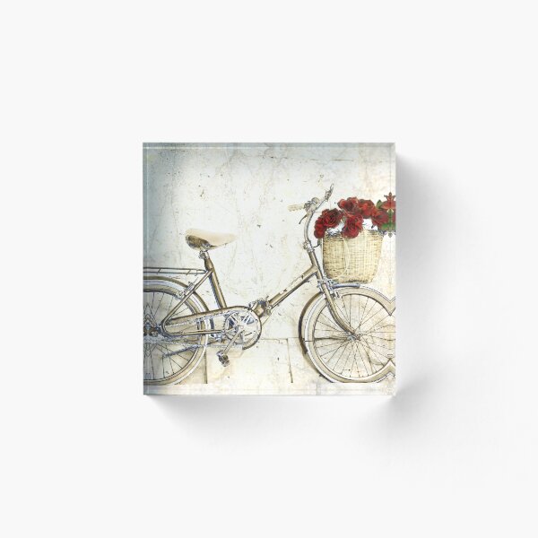 Item preview, Bike and flowers designed and sold by Mikeinbc1.