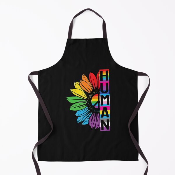 Item preview, HUMAN Sunflower LGBT Flag Gay Pride Month LGBTQ designed and sold by David231231.