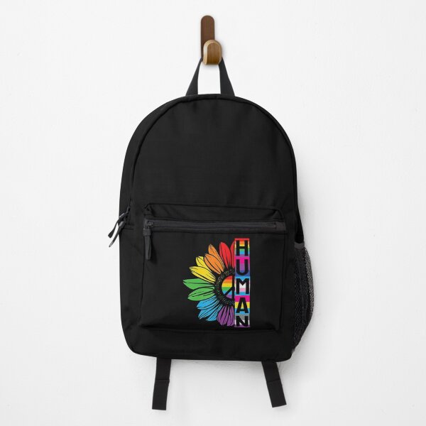 Item preview, HUMAN Sunflower LGBT Flag Gay Pride Month LGBTQ designed and sold by David231231.