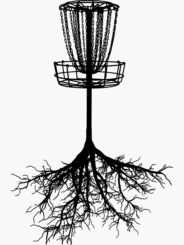 "Disc Golf Basket" Sticker for Sale by TabbieBuck Redbubble