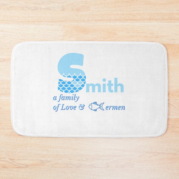 Artikelvorschau, Das Familien-Monogramm-Zeichen-T-Shirt Smith zeigt stolze Familienmerkmale in Blau entworfen und verkauft von Faelee.