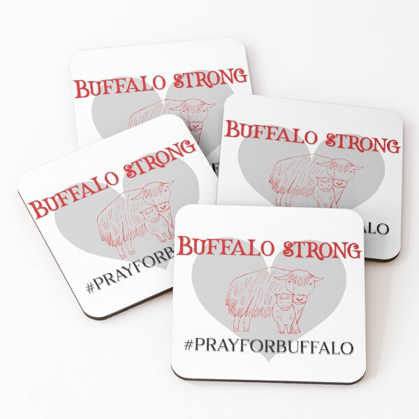 Item preview, Buffalo strong pray for buffalo designed and sold by fadouades.