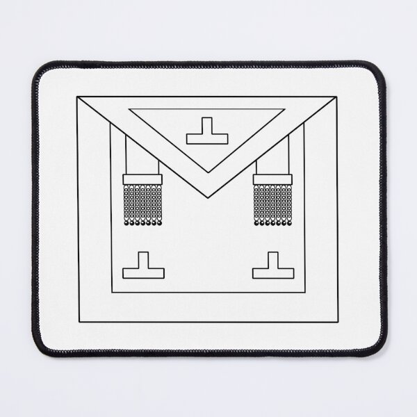 Item preview, Worshipful Master Apron Masonic Logo designed and sold by A Little Shop of Light.