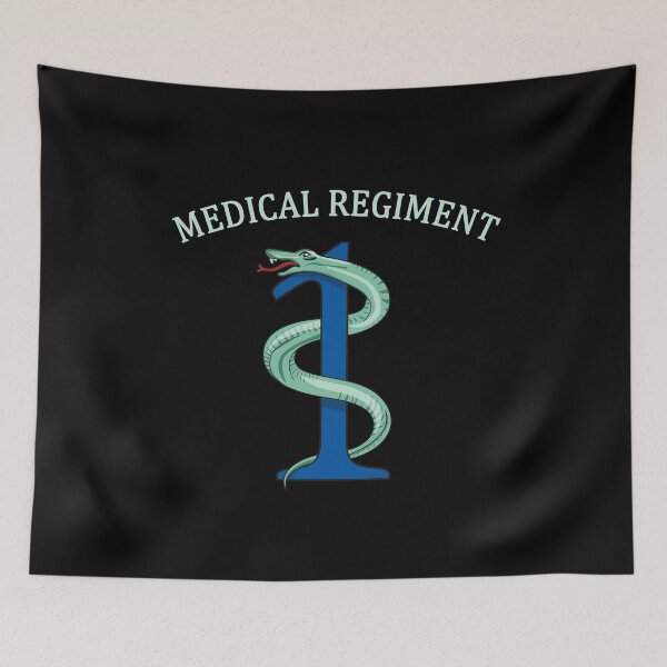 Item preview, British Army Medical Regiment 1st Armoured UK Military #2213 designed and sold by Rare-Militia.